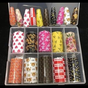 Bundle of 3 foil boxes